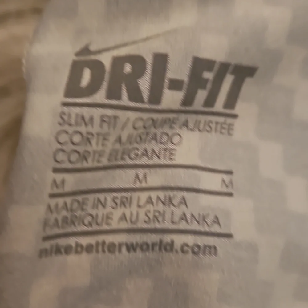 Nike Dri-Fit Black & White Racerback Tank Top – Size Medium